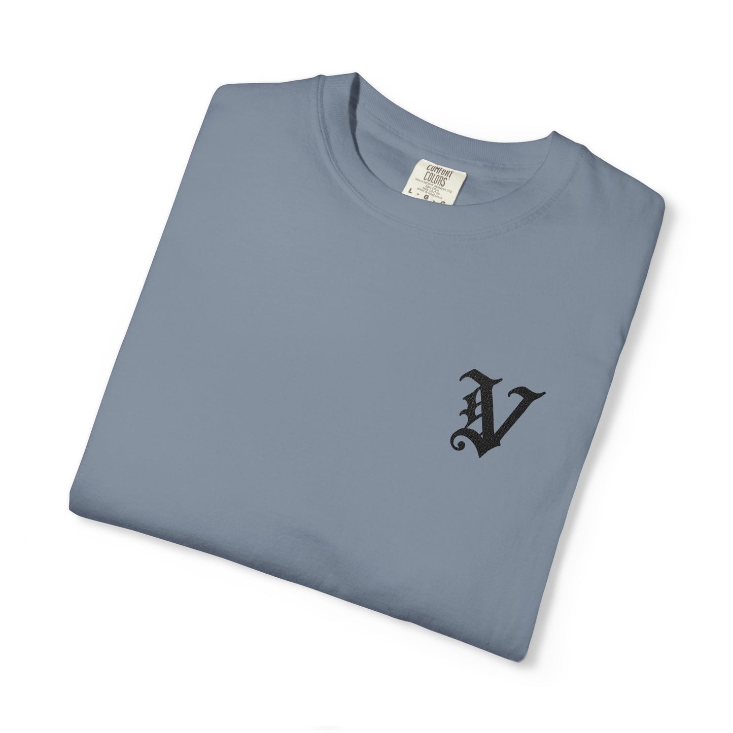 Embroidered Classic "V" Tee