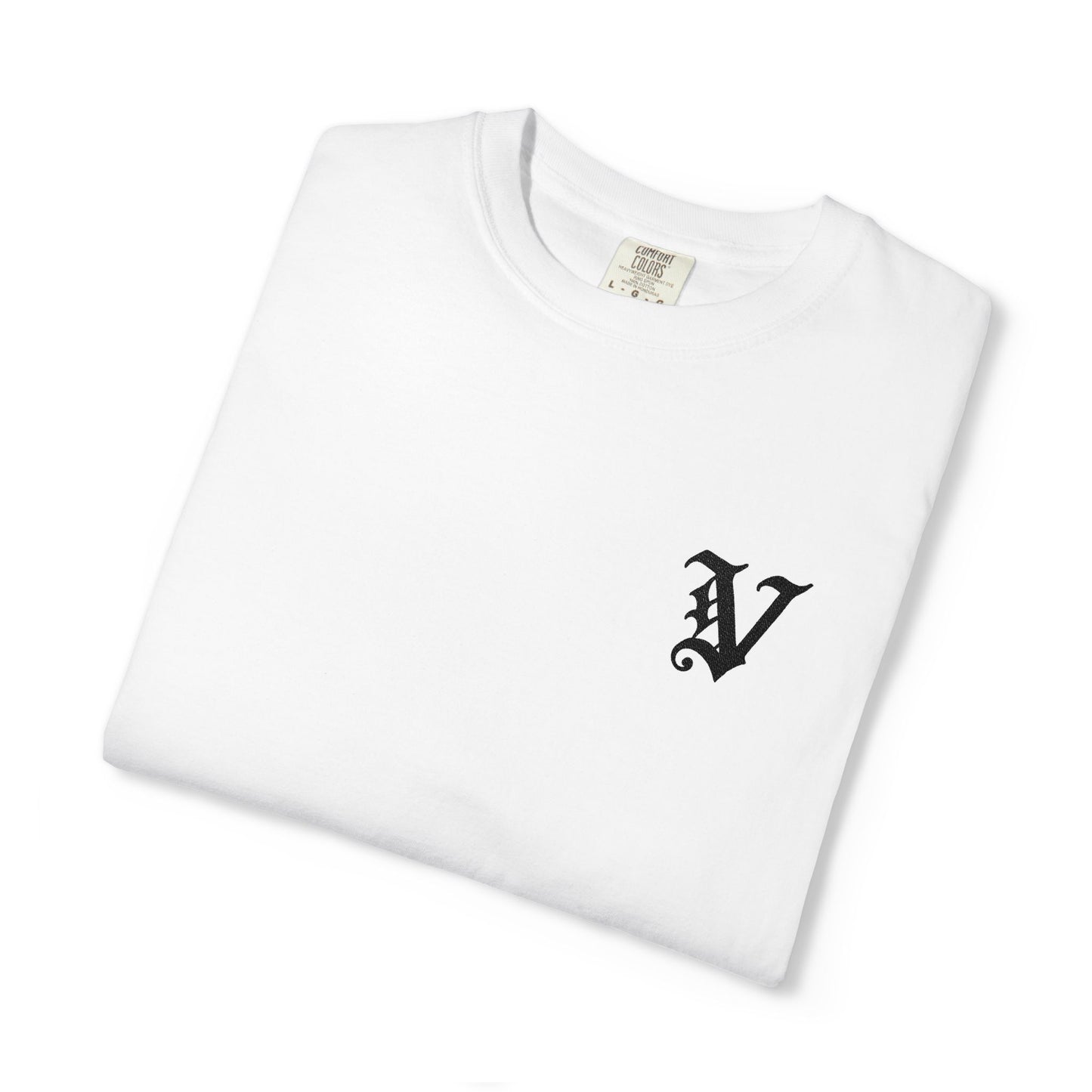 Embroidered Classic "V" Tee