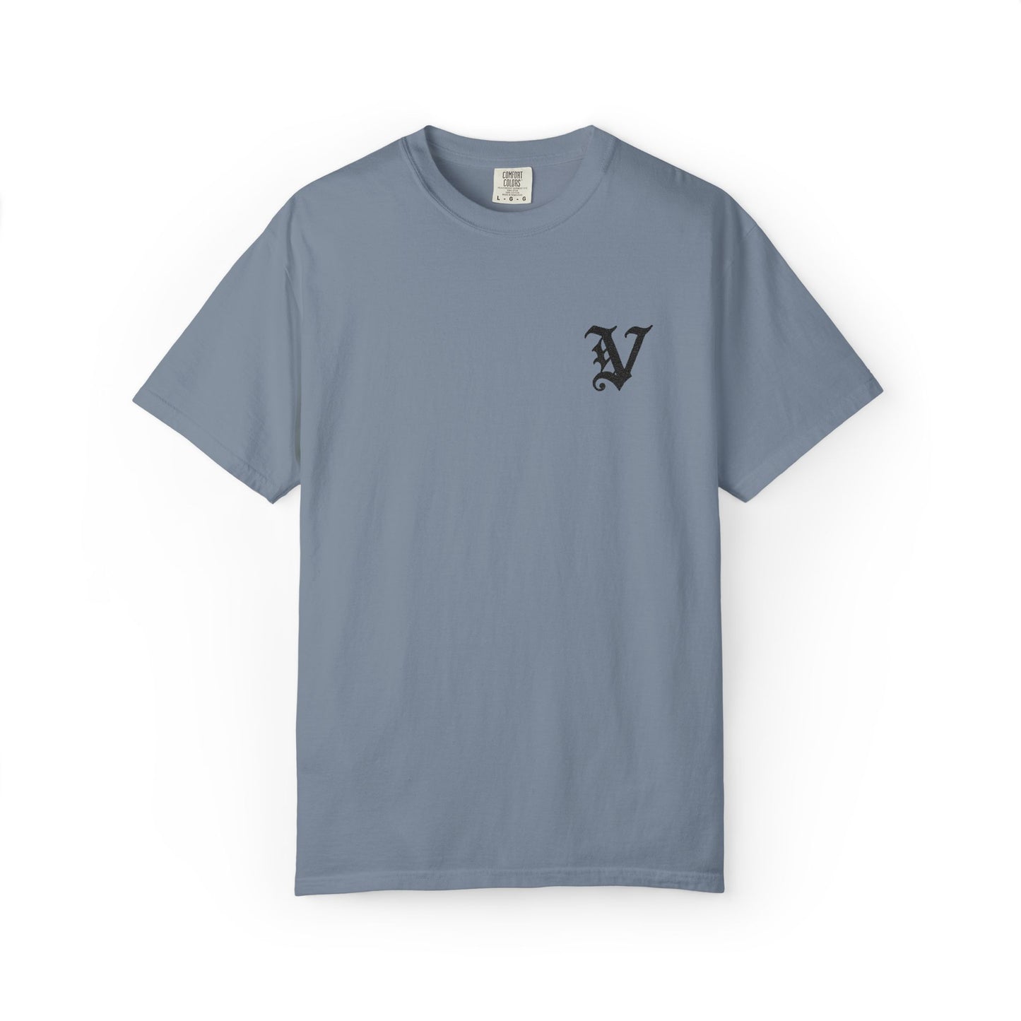 Embroidered Classic "V" Tee