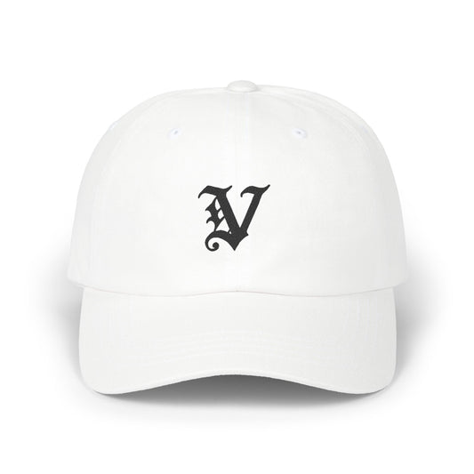 Embroidered Classic "V" Dad Cap