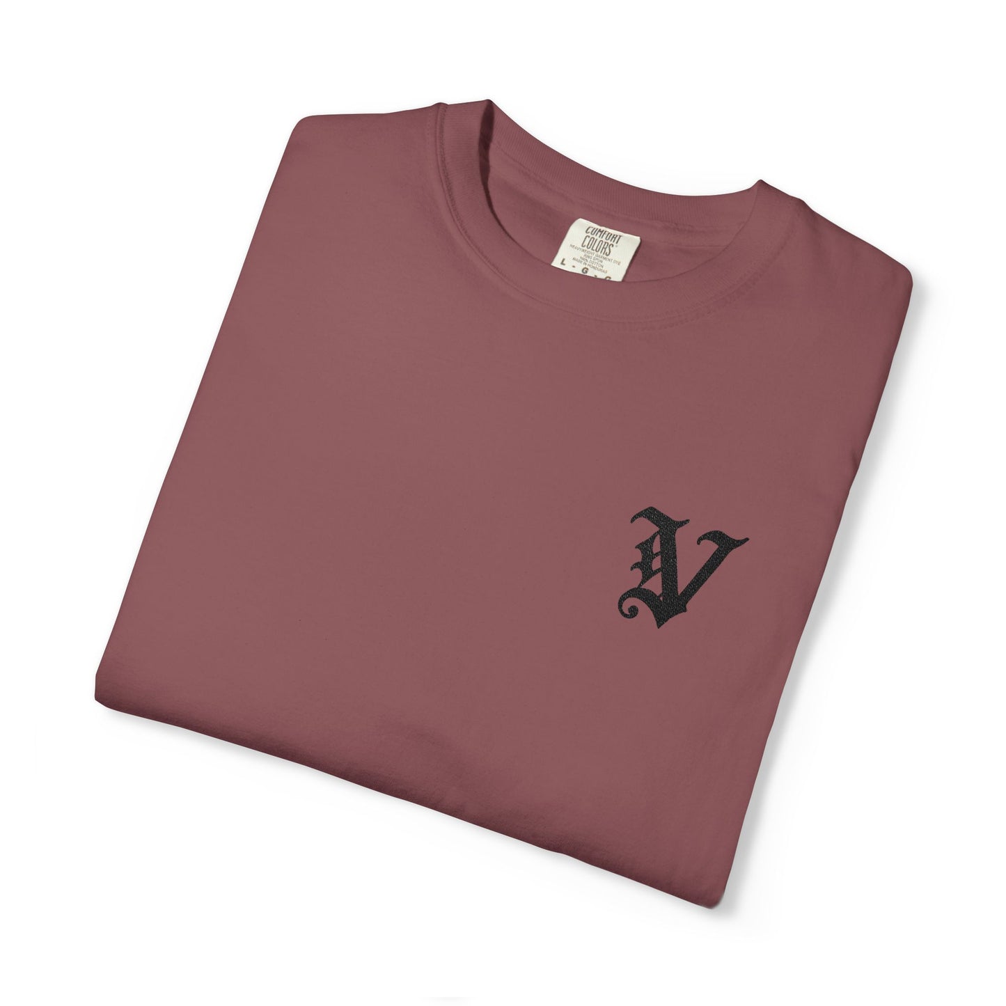 Embroidered Classic "V" Tee