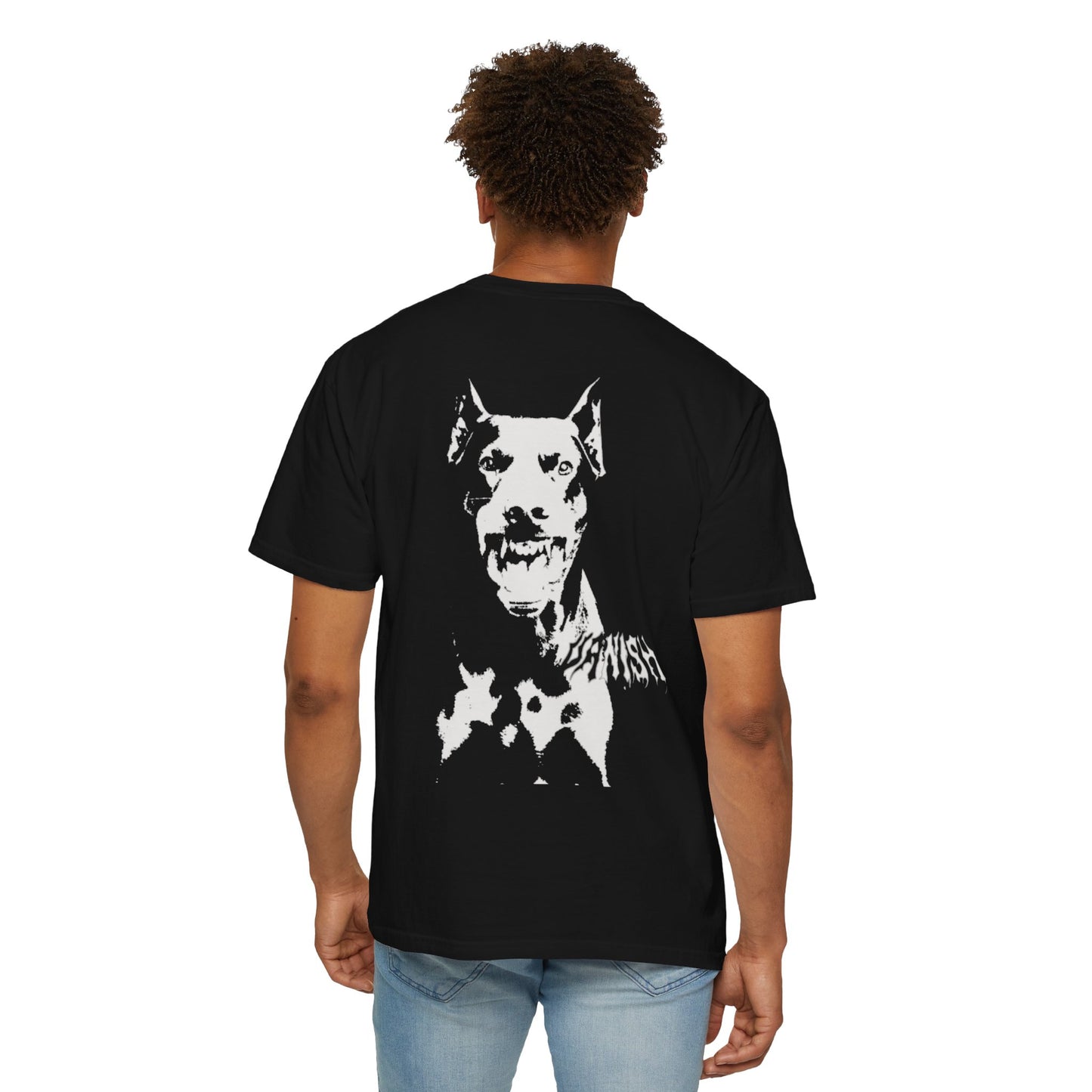 Faded Dobermann Tee