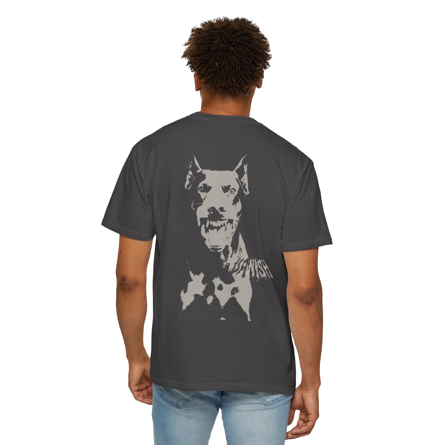 Faded Dobermann Tee
