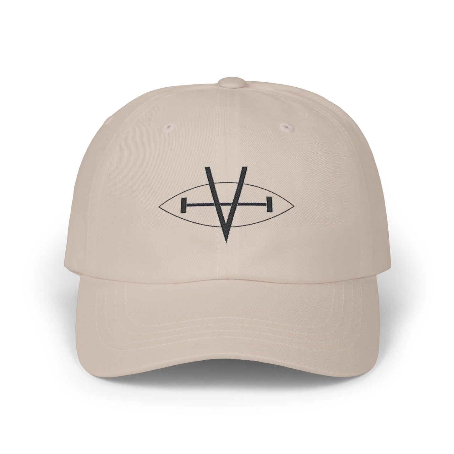 Embroidered Logo Dad Cap