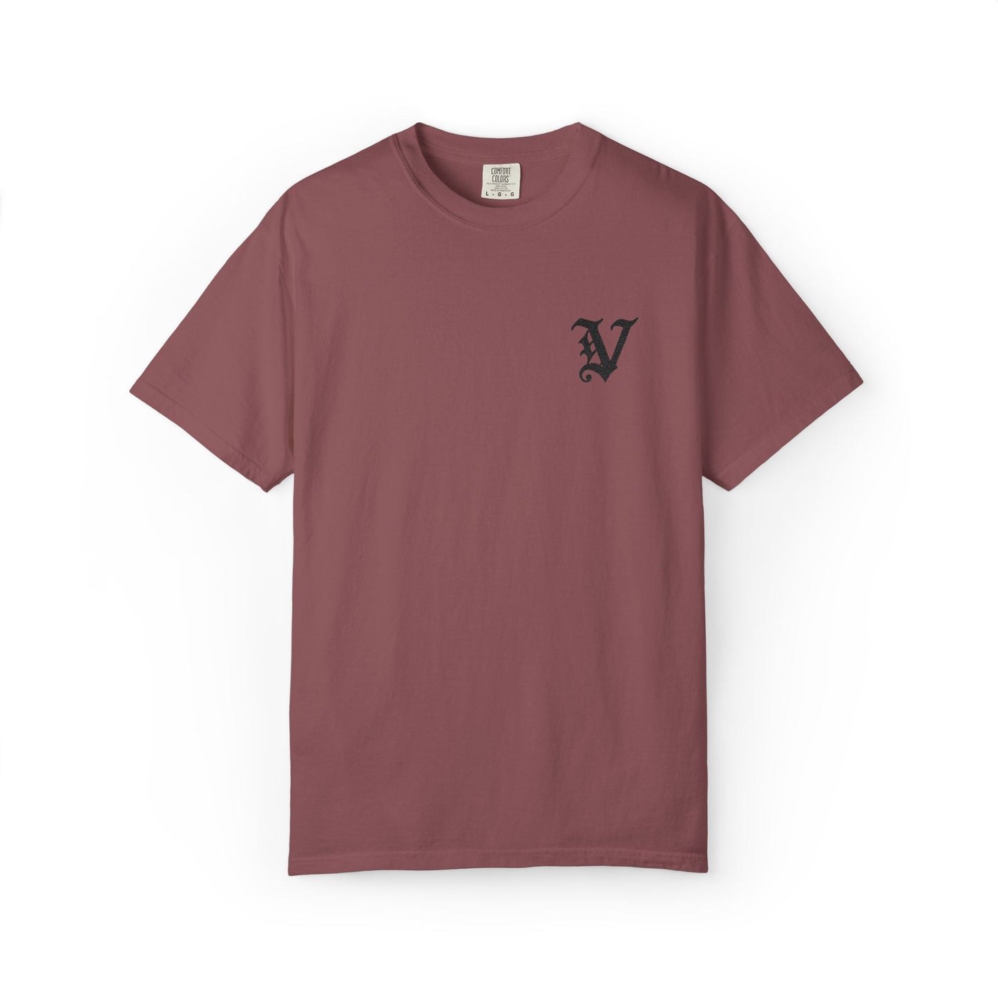 Embroidered Classic "V" Tee