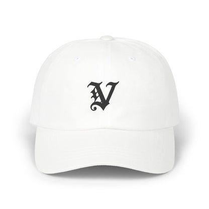 Embroidered Classic "V" Dad Cap