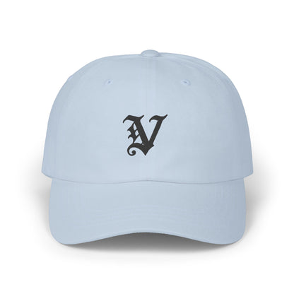 Embroidered Classic "V" Dad Cap