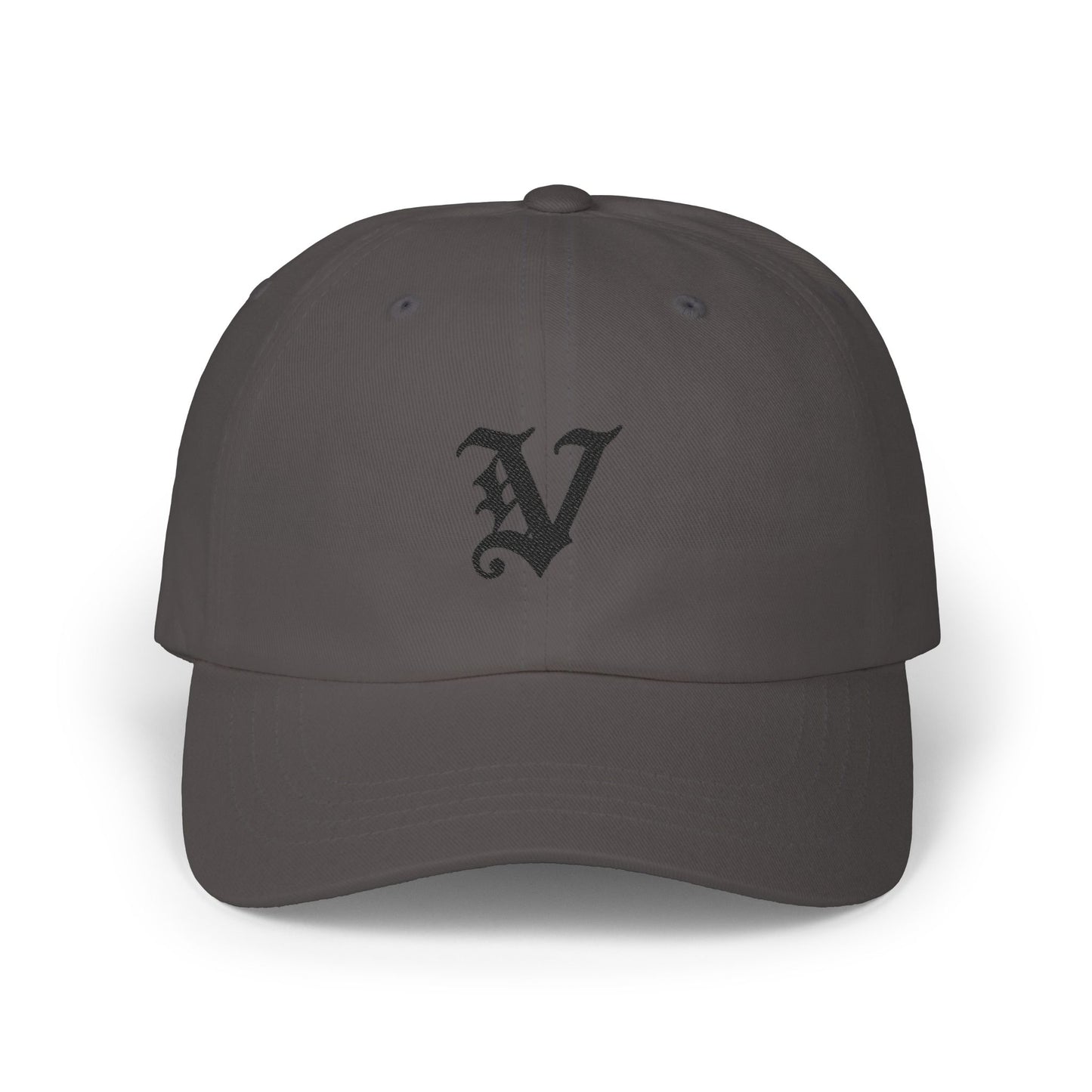 Embroidered Classic "V" Dad Cap