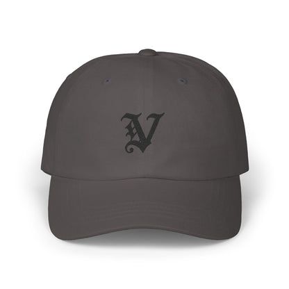 Embroidered Classic "V" Dad Cap