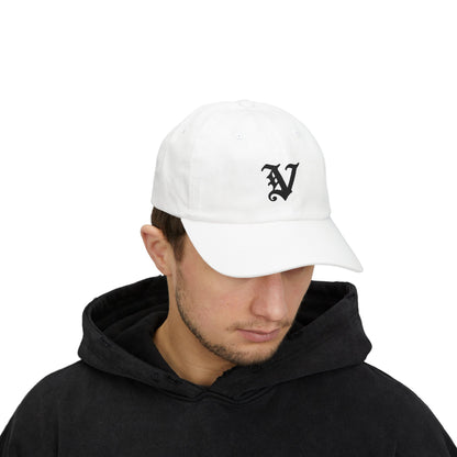Embroidered Classic "V" Dad Cap